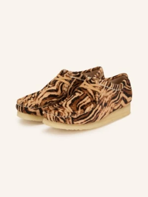 Clarks Originals Buty Sznurowane Wallabee braun