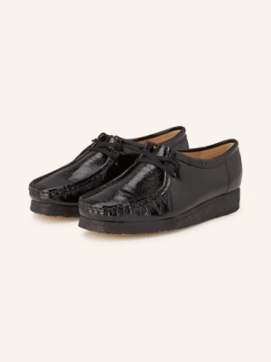 Clarks Originals Mokasyny Wallabee schwarz
