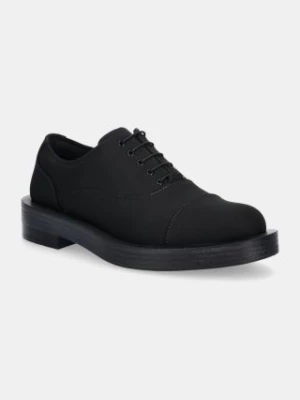 Clarks Originals półbuty CUR Oxford 2 damskie kolor czarny na płaskim obcasie 26178326