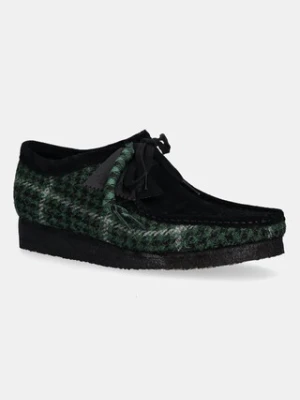 Clarks Originals półbuty Wallabee męskie kolor czarny 26182790