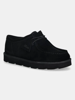 Clarks Originals półbuty zamszowe Meare Walla męskie kolor czarny 26183761