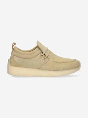 Clarks Originals półbuty zamszowe x Ronnie Fieg Maycliffe kolor beżowy 26170245