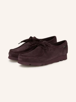 Clarks Originals Sznurowane Buty Wallabee Gore-Tex lila
