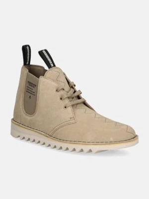 Clarks Originals sztyblety zamszowe Desert x Neighborhood męskie kolor beżowy 26179531