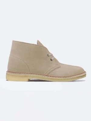 Clarks Originals trzewiki Desert Boot kolor beżowy 26155527