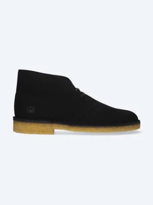 Clarks Originals trzewiki Desert Boot męskie kolor czarny 26162582