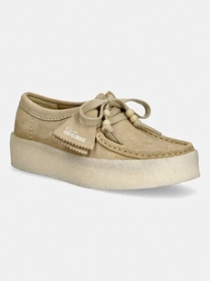Clarks Originals Wallabee Cup mokasyny damskie zamszowe