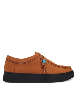 Clarks Półbuty Boxbee Walla 26328027 Brązowy
