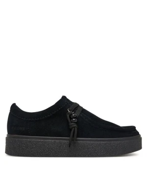 Clarks Półbuty Boxbee Walla. 26328111 Czarny