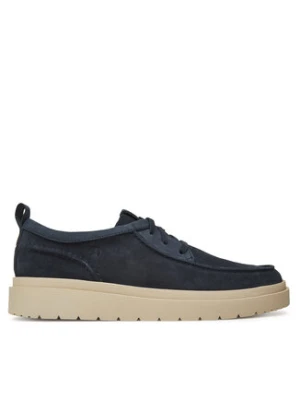 Clarks Półbuty Polden Moc 26180866 Granatowy