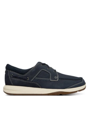 Clarks Półbuty Sailview Lace 26176972 Granatowy