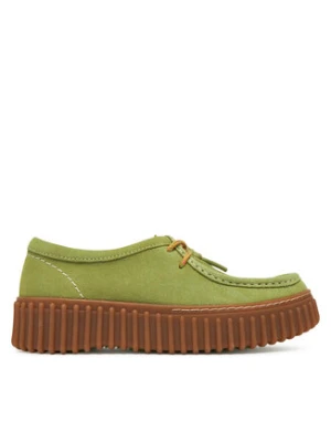 Clarks Półbuty Torhill Bee 26181186 Zielony