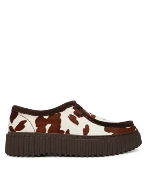 Clarks Półbuty Torhill Bee 26186666 Brązowy