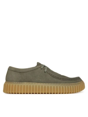 Clarks Półbuty Torhill Lo 26184642 Zielony