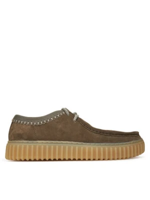 Clarks Półbuty Torhill Low 26180905 Zielony