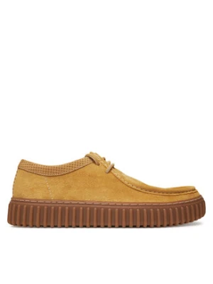 Clarks Półbuty Torhill Low 26180911 Żółty