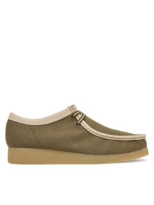 Clarks Półbuty Wallabee EVO 26186172 Zielony