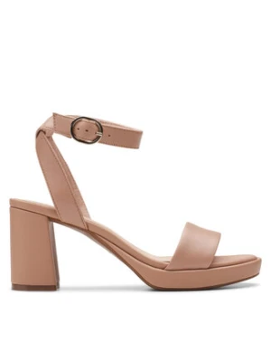 Clarks Sandały AmbyrLyn Bay 26177009 Beżowy