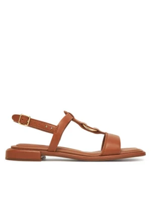 Clarks Sandały Ariany Sling 26181242 Brązowy