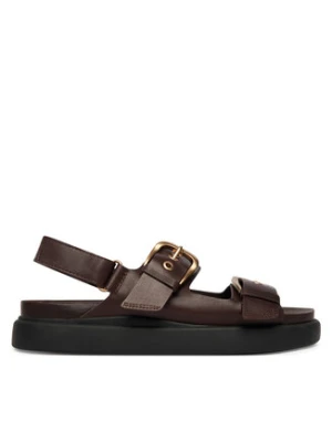 Clarks Sandały Aristella Bay 26185806 Brązowy