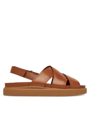 Clarks Sandały Aristella Sun 26181258 Brązowy