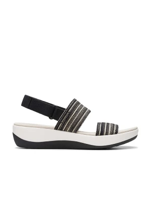 Clarks Sandały "Arla Stroll" w kolorze czarnym rozmiar: 40