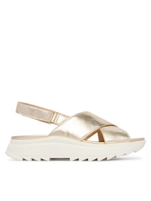 Clarks Sandały DashLite Wish 26185882 Złoty
