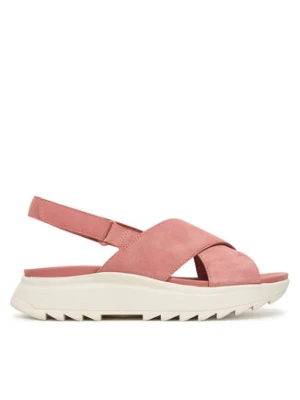Clarks Sandały DashLite Wish 26186582 Różowy