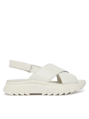 Clarks Sandały DashLite Wish 26186583 Biały