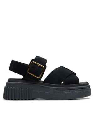 Clarks Sandały Evamar Wish 26181199 Czarny