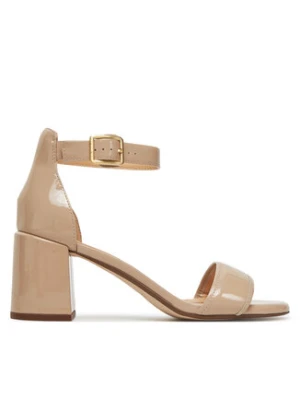 Clarks Sandały Ezoria Mae 26181299 Beżowy