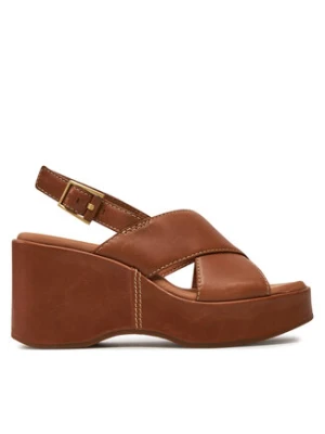 Clarks Sandały Manon Wish 26176303 Brązowy