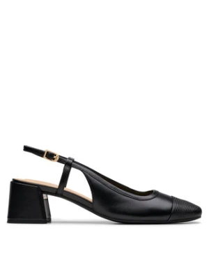 Clarks Sandały Nyta45 Sling 26181320 Czarny