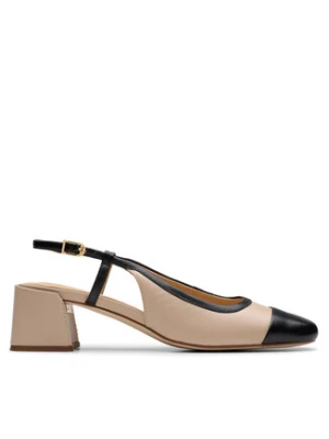 Clarks Sandały Nyta45 Sling 26181321 Beżowy