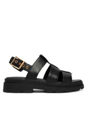 Clarks Sandały Orinoco3 Strap 26186490 Czarny