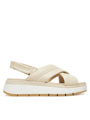 Clarks Sandały Tuscan Cross 26181470 Écru