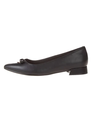 Clarks Skórzane baleriny "Natalyn Trim" w kolorze czarnym rozmiar: 39