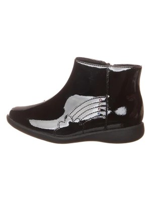 Clarks Skórzane botki "Etch Glow" w kolorze czarnym rozmiar: 26