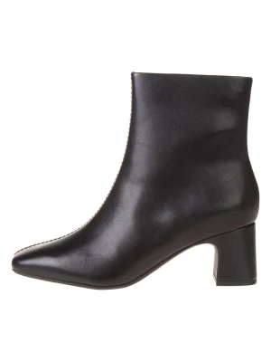 Clarks Skórzane botki "Fernie" w kolorze czarnym rozmiar: 39