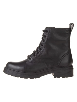 Clarks Skórzane botki "Orinoco3 Style" w kolorze czarnym rozmiar: 36