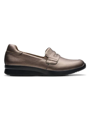 Clarks Skórzane mokasyny "Ellowyn Penny" w kolorze brązowym rozmiar: 37