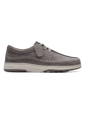 Clarks Skórzane mokasyny "Nature 5" w kolorze szarym rozmiar: 40