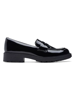 Clarks Skórzane mokasyny "Orinoco 2 Penny" w kolorze czarnym rozmiar: 40