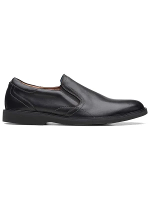 Clarks Skórzane slippersy "Malwood Easy" w kolorze czarnym rozmiar: 43