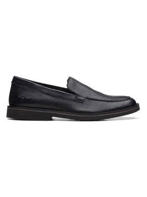 Clarks Skórzane slippersy w kolorze czarnym rozmiar: 44
