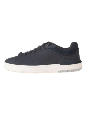 Clarks Skórzane sneakersy "Courtlite2 Run" w kolorze granatowym rozmiar: 44