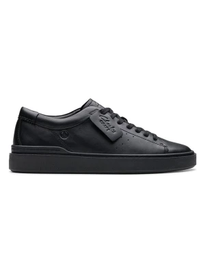 Clarks Skórzane sneakersy "Craft Swift" w kolorze czarnym rozmiar: 41,5
