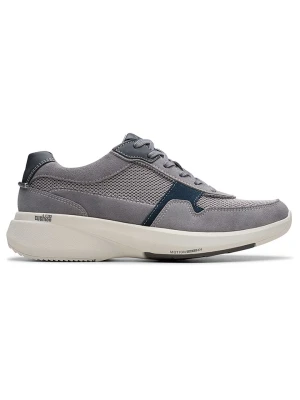 Clarks Skórzane sneakersy "Lehman Race" w kolorze szarym rozmiar: 44,5