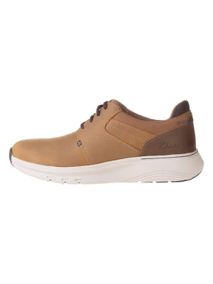 Clarks Skórzane sneakersy "Motion Trek" w kolorze jasnobrązowym rozmiar: 43