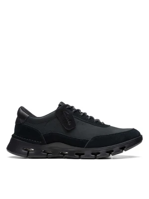 Clarks Skórzane sneakersy "Nature X One" w kolorze czarnym rozmiar: 40